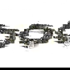 Zeige Details für Mala Kette Serpentinit Baum des Lebens Bild von Mala Kette Serpentinit Baum des Lebens