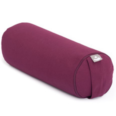Zeige Details für ECO Mini Yoga Bolster Aubergine Bild von ECO Mini Yoga Bolster Aubergine