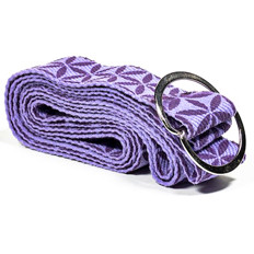 Zeige Details für Yogagurt D-Ring Blume des Lebens Bild von Yogagurt D-Ring Blume des Lebens