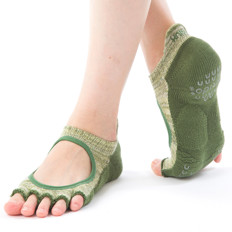 Zeige Details für Yoga Zehensocken Ame Grün (39-42) Bild von Yoga Zehensocken Ame Grün (39-42)