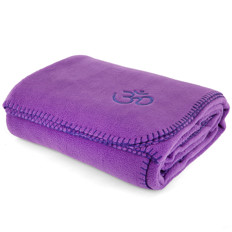 Zeige Details für Yogadecke Asana-Yoga Purple Om Bild von Yogadecke Asana-Yoga Purple Om