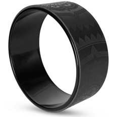 Zeige Details für Yoga Wheel SAMSARA Mandala, schwarz Bild von Yoga Wheel SAMSARA Mandala, schwarz