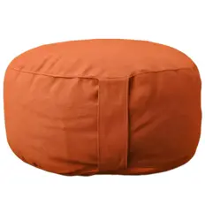 Zeige Details für ECO Yogakissen Basic Comfort – Orange (Ø 33, H 17 cm) Bild von ECO Yogakissen Basic Comfort – Orange (Ø 33, H 17 cm)