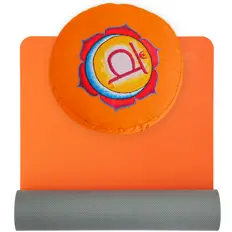 Zeige Details für Yoga-Set Meditation (Yogamatte TPE + Chakra Kissen) Bild von Yoga-Set Meditation (Yogamatte TPE + Chakra Kissen)