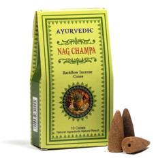 Zeige Details für Ayurvedische Nag Champa Rückfluss Kegel Bild von Ayurvedische Nag Champa Rückfluss Kegel