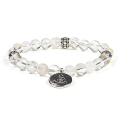 Zeige Details für Mala Armband Bergkristall Buddha Bild von Mala Armband Bergkristall Buddha