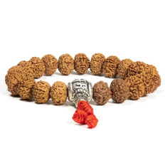 Zeige Details für Mala Armband Rudraksha OMPMH Bild von Mala Armband Rudraksha OMPMH