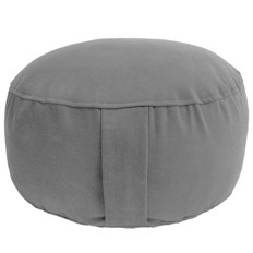 Zeige Details für Meditationskissen XXL Lotus Style – Grey (Ø 40, H 15 cm) Bild von Meditationskissen XXL Lotus Style – Grey (Ø 40, H 15 cm)