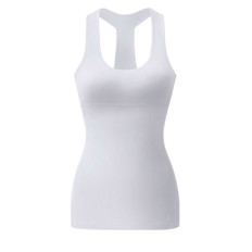 Zeige Details für Yoga T-Back Top #114 Weiß M (Medium) Bild von Yoga T-Back Top #114 Weiß M (Medium)