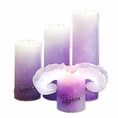 Zeige Details für Lotuskerze Pastell Purple Magic 23cm x Ø 7cm Bild von Lotuskerze Pastell Purple Magic 23cm x Ø 7cm