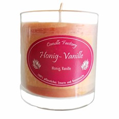 Zeige Details für Candle Factory Duftkerzen Honig-Vanille Bild von Candle Factory Duftkerzen Honig-Vanille