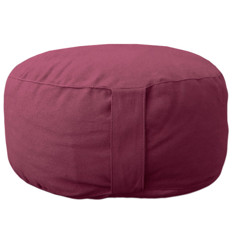 Zeige Details für ECO Yogakissen Basic Comfort – Aubergine (Ø 33, H 17 cm) Bild von ECO Yogakissen Basic Comfort – Aubergine (Ø 33, H 17 cm)