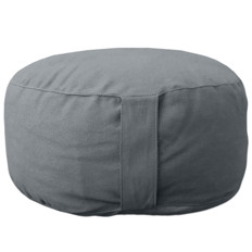 Zeige Details für ECO Yogakissen Basic Comfort – Grau (Ø 33, H 17 cm) Bild von ECO Yogakissen Basic Comfort – Grau (Ø 33, H 17 cm)