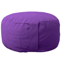 Zeige Details für ECO Yogakissen Basic Comfort – Lila (Ø 33, H 17 cm) Bild von ECO Yogakissen Basic Comfort – Lila (Ø 33, H 17 cm)