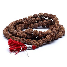 Zeige Details für Mala Rudraksha Lord-Shiva – 108 Perlen Bild von Mala Rudraksha Lord-Shiva – 108 Perlen