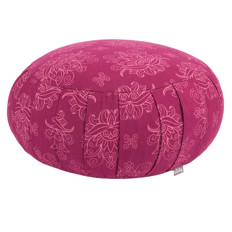 Zeige Details für Zafu Meditationskissen Lotus Berry Dinkelspelz Bild von Zafu Meditationskissen Lotus Berry Dinkelspelz