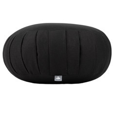 Zeige Details für ECO Zafu Meditationskissen Dinkelspelz Schwarz Bild von ECO Zafu Meditationskissen Dinkelspelz Schwarz