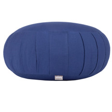 Zeige Details für Meditationskissen ECO Zafu Dinkelspelz Blau Bild von Meditationskissen ECO Zafu Dinkelspelz Blau