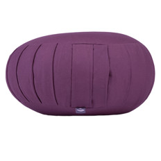 Zeige Details für Zafu Meditationskissen Lila Dinkelspelz Bild von Zafu Meditationskissen Lila Dinkelspelz
