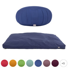 Zeige Details für Meditationsset Zen Style (Zafu + Zabuton) Bild von Meditationsset Zen Style (Zafu + Zabuton)
