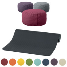 Zeige Details für Yoga-Set Meditation (Yogamatte TPE + Basic Kissen) Bild von Yoga-Set Meditation (Yogamatte TPE + Basic Kissen)