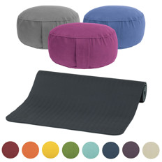 Zeige Details für Yoga-Set Meditation (Yogamatte TPE + Lotus Kissen) Bild von Yoga-Set Meditation (Yogamatte TPE + Lotus Kissen)
