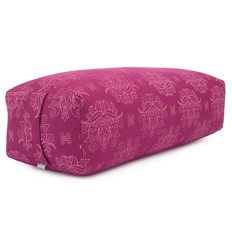 Zeige Details für Yoga Bolster rechteckig „Salamba“ Lotus Berry – Kapok, 100 % Baumwolle Bild von Yoga Bolster rechteckig „Salamba“ Lotus Berry – Kapok, 100 % Baumwolle