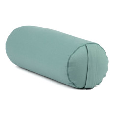 Zeige Details für Yoga Bolster mit Kapok Mineral Blue – Bio-Baumwolle, waschbarer Bezug (Ø 21 × 65 cm) Bild von Yoga Bolster mit Kapok Mineral Blue – Bio-Baumwolle, waschbarer Bezug (Ø 21 × 65 cm)