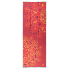 Zeige Details für Yogatuch GRIP Yoga Towel Mandalas, rot Bild von Yogatuch GRIP Yoga Towel Mandalas, rot