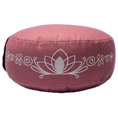 Zeige Details für Yogakissen Altrosa Lotus Bio-Baumwolle (OCS) Bild von Yogakissen Altrosa Lotus Bio-Baumwolle (OCS)