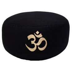 Zeige Details für Meditationskissen Black OM Baumwolle BIO (OCS) Bild von Meditationskissen Black OM Baumwolle BIO (OCS)