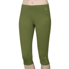 Zeige Details für Curare Yoga Capri Hose Tight #13 Olive L (Large) Bild von Curare Yoga Capri Hose Tight #13 Olive L (Large)