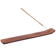 Zeige Details für Räucherstäbchenhalter Natur Holz Bild von Räucherstäbchenhalter Natur Holz