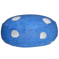 Zeige Details für Yogakissen Polka Dots Blue / Blau Bild von Yogakissen Polka Dots Blue / Blau