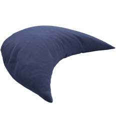 Zeige Details für Luna Moon Halbmondkissen – Indigo (55×35×12 cm) Bild von Luna Moon Halbmondkissen – Indigo (55×35×12 cm)