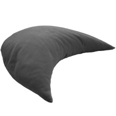Zeige Details für Luna Moon Halbmondkissen – Anthrazit (55×35×12 cm) Bild von Luna Moon Halbmondkissen – Anthrazit (55×35×12 cm)