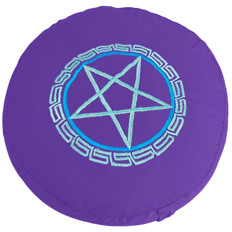 Zeige Details für Yogakissen Pentagramm Bild von Yogakissen Pentagramm