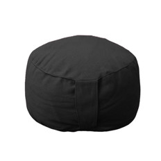 Zeige Details für Reise Meditationskissen Mini – Kinder BASIC Black (oval, nachfüllbar) Bild von Reise Meditationskissen Mini – Kinder BASIC Black (oval, nachfüllbar)