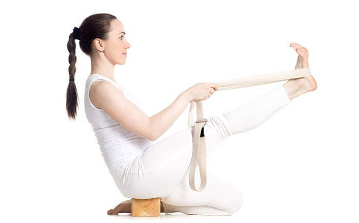 Yoga Set Kork Yogarad Yogablock Faszienrolle Dehnung Yogawheel Fitness Blöcke 