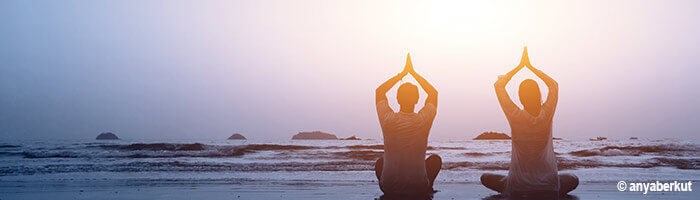 Yogaurlaub mit Reise Yogamatte aus Naturkutschuk