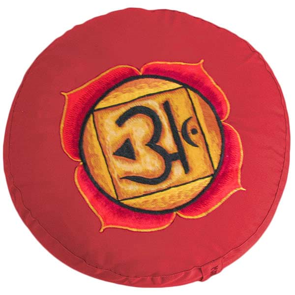 70x70cm Meditationsmatte mit Füllung Meditationsmatten 7 Chakra farben im Set