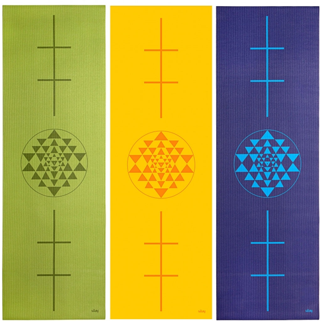 Bild von ÖKO TEX Yogamatte Yantra Alignment