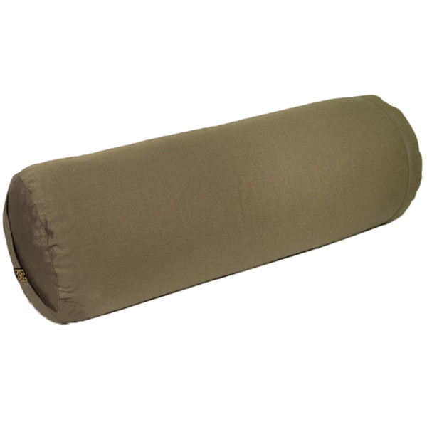 YOGISAN ECO Yoga Bolster Bio Baumwolle Olive