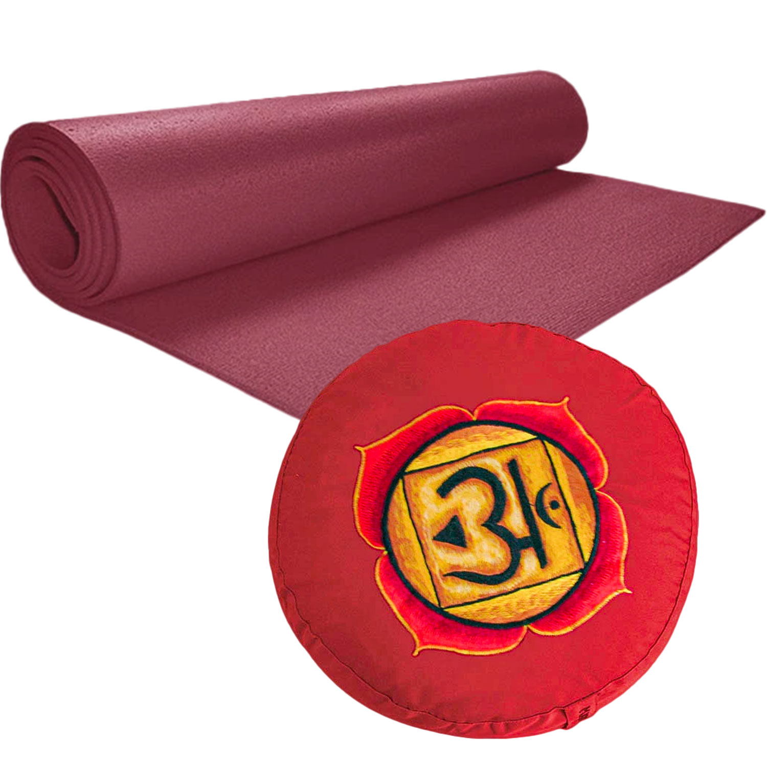 Bild von Yoga-Set Meditation (Yogamatte Studio + Chakra Kissen)