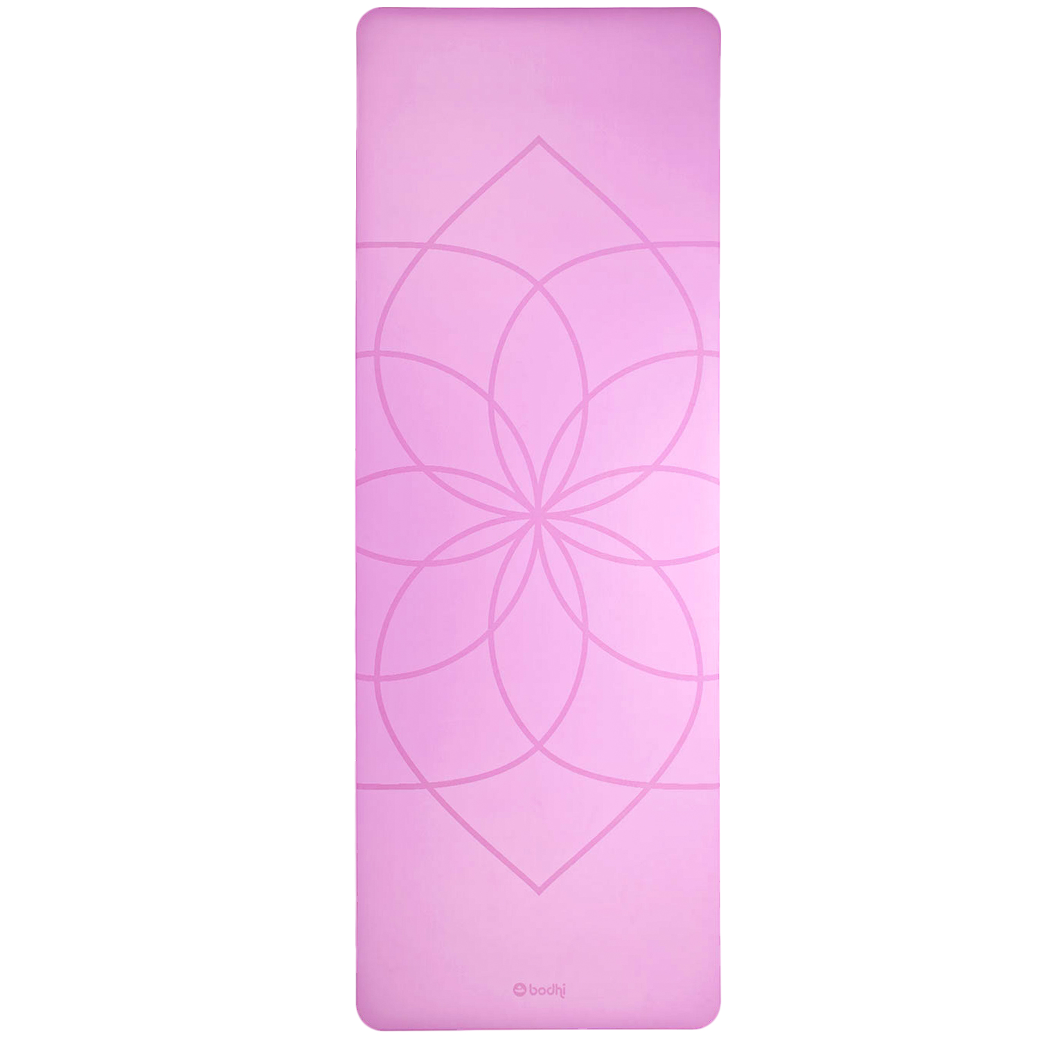 Bild von Yogamatte Mandala-Flower Pink Design