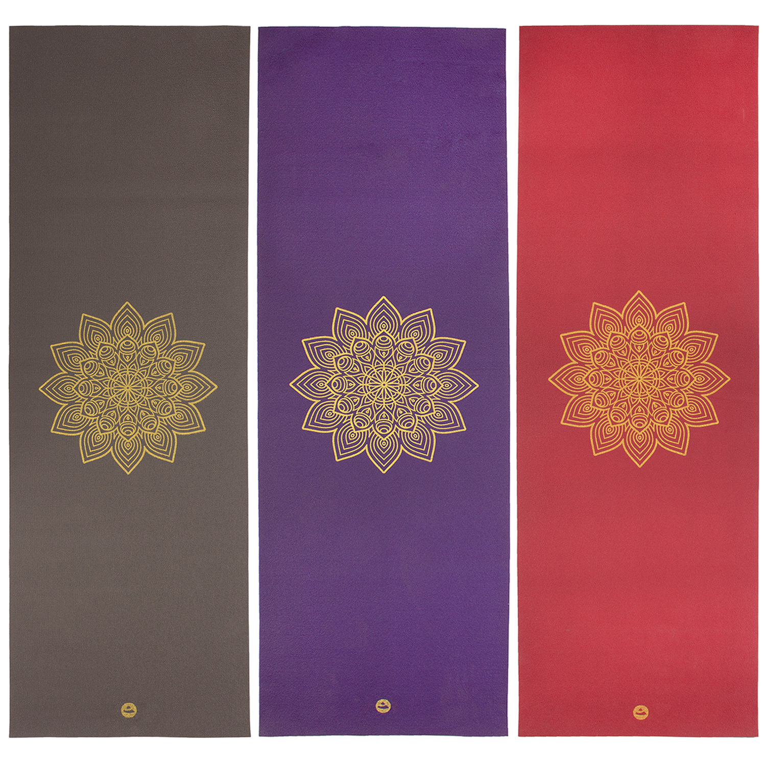 Bild von Yogamatte Mandala Gold