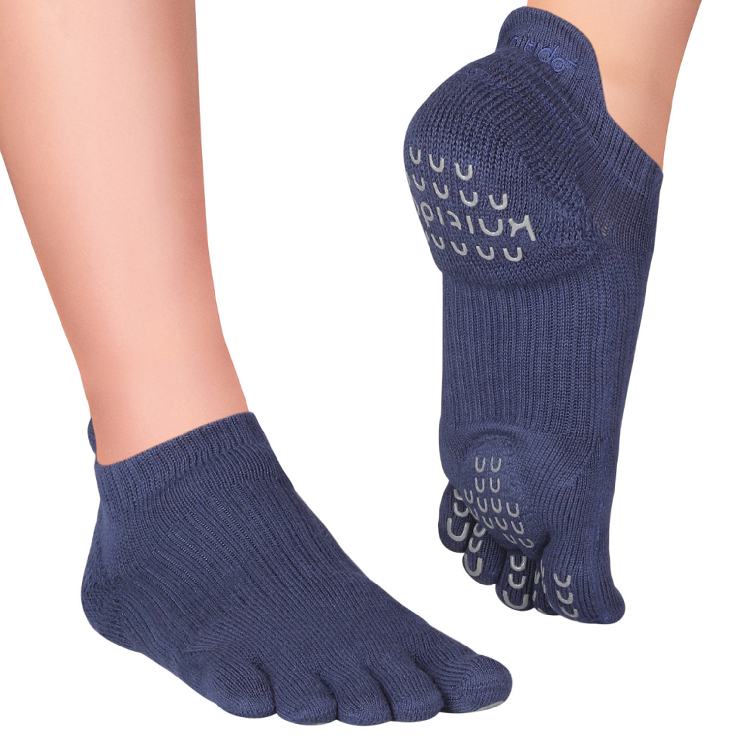 Bild von Yoga-Socken Sneaker Yama Blau (35-38)