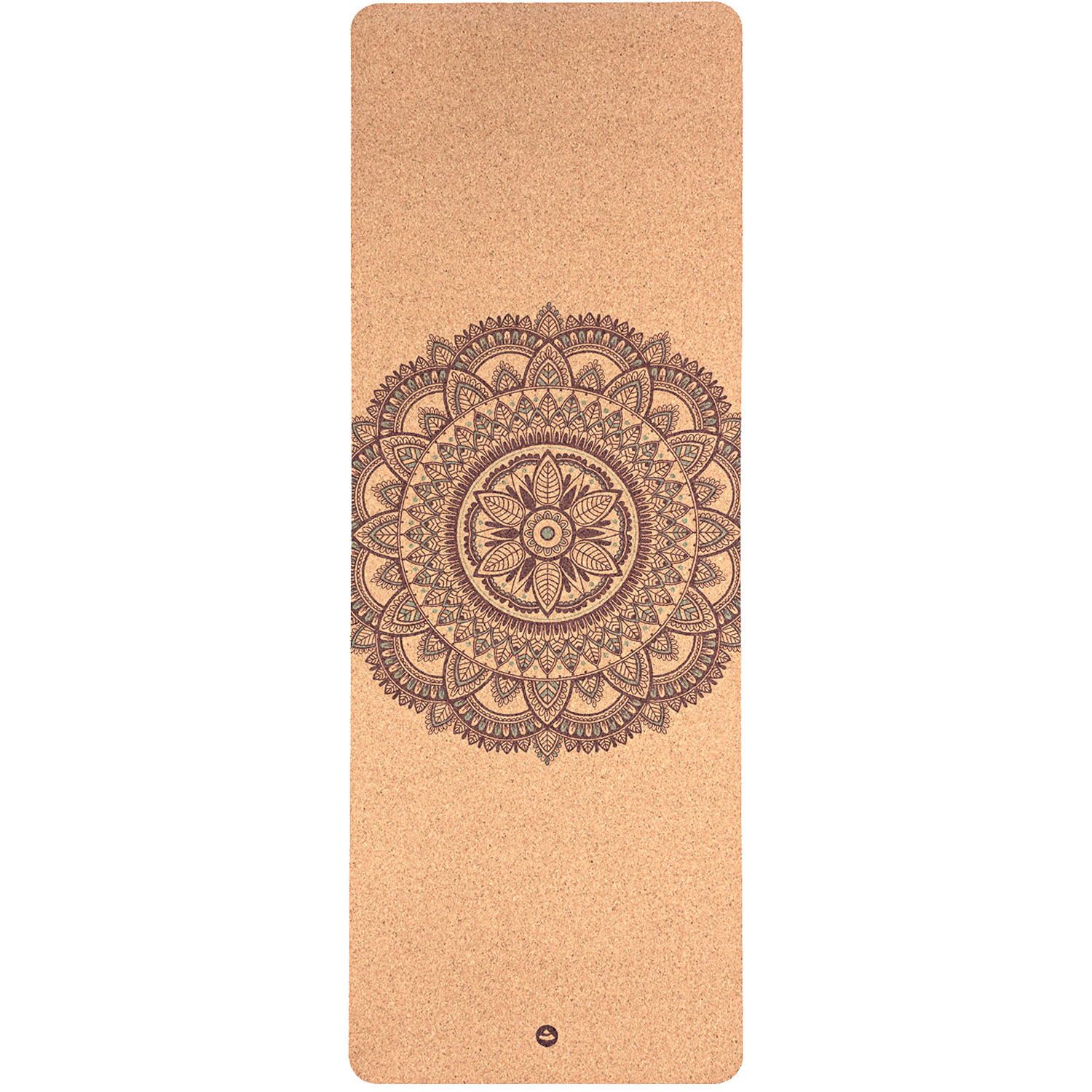 Bild von Yogamatte Kork Mandala Flower 