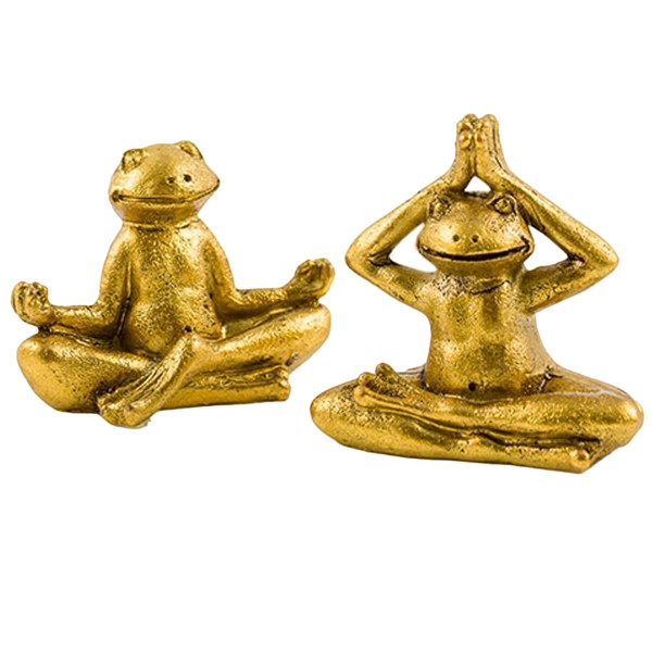 YOGISAN Yoga Frosch Ayurveda Gold