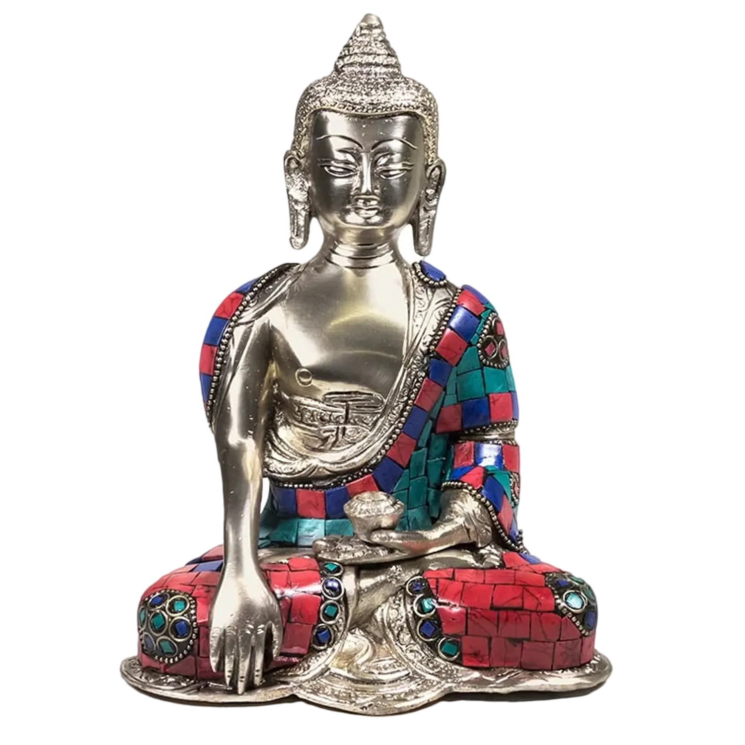 Bild von Buddha Shakyamuni mit Mosaik